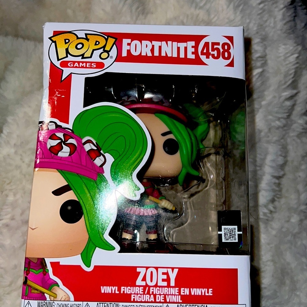 Funko Pop! Games: Fortnite - Zoey #458 Vinyl Figure